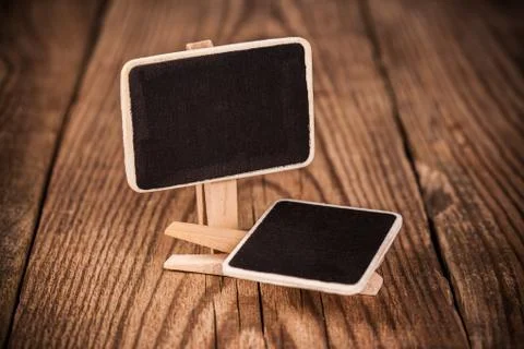 Small chalkboard Stock Photos