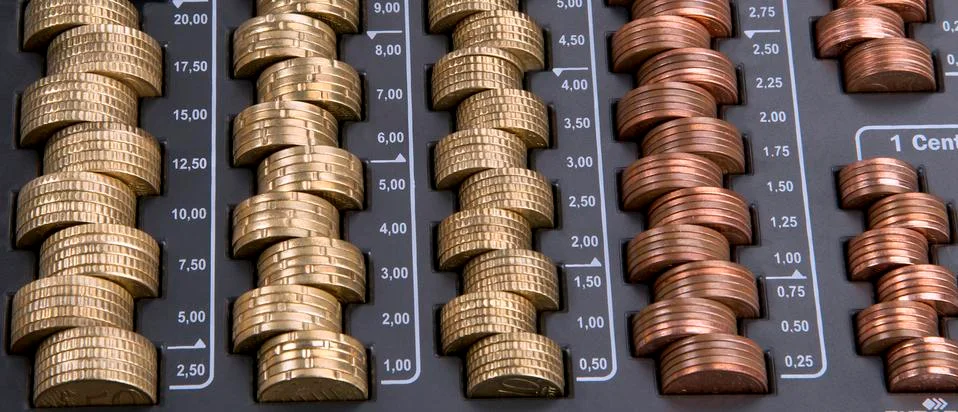 Small change Foto stock