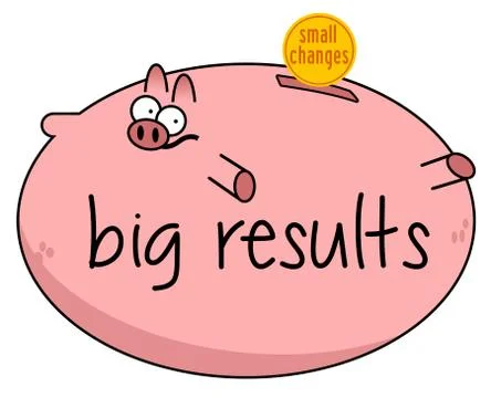 Small changes Stock Illustration