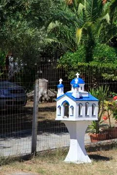 Small chapel 스톡 사진