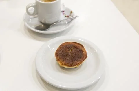 Small cheesecakes, known as Queijadas de Sintra, Portugal Stock Photos