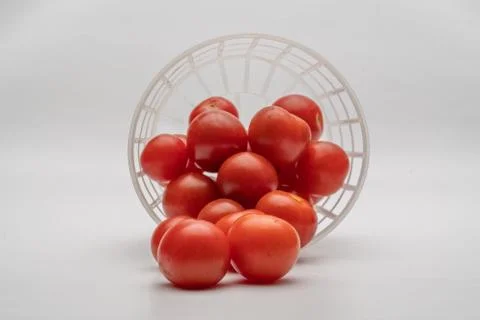 Small cherry tomato close up Stock Photos