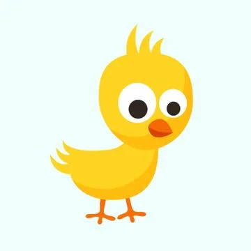 Small Chick Stock Illustration