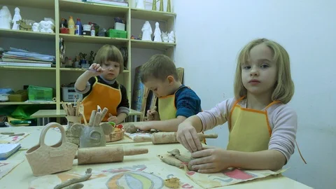 Clay making toys sales video