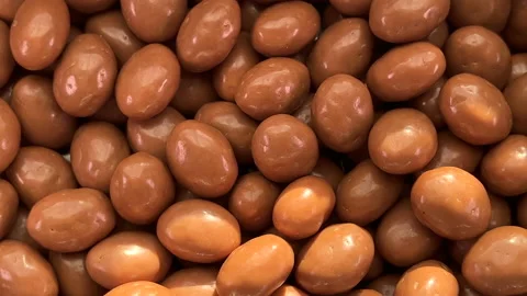 Small chocolate balls Stock Footage 220793722