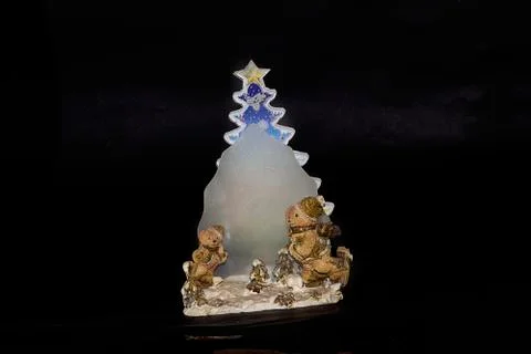 Small christmas decorations Stock Photos