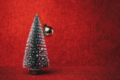 Small christmas tree Stock Photos