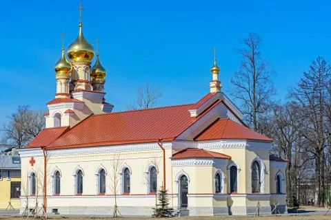 A small church. Stock Photos