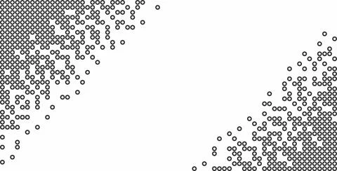 Small circles on a white background. Vector. Pattern. little geometric shapes Illustrazione stock