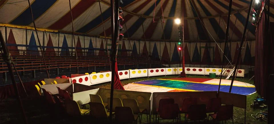 Small Circus Interior Stock Photos
