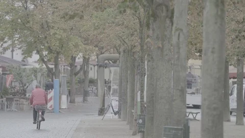 Small city life Video stock 74698023