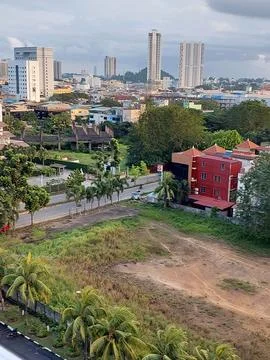 The small city Stock Photos