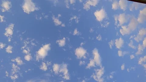 Small clouds dissolving Stock Footage 167051467