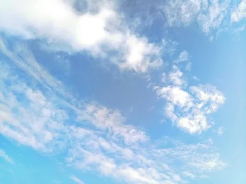 Small clouds Stock Photos