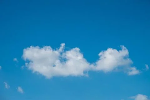 Small clouds in the sky Stock Photos