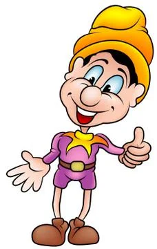Small Clown Stock Illustration
