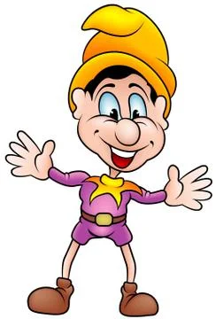 Small Clown Stock Illustration