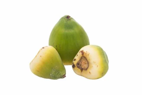 The small coconuts Stock Photos