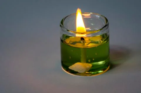 Small colored candles Stock Photos