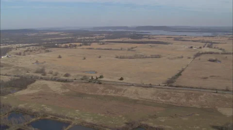 Small Community Countryside Stock Footage 39794862