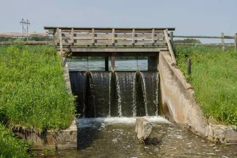 Small Concrete Dam Stock Photos