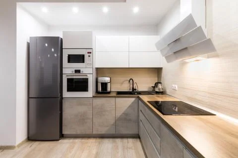 Small cozy kitchen Foto stock