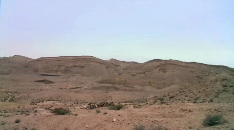 The Small Crater - wide pan left 3 Stock Footage 534014
