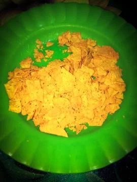 Small crispy crisps snacks Stock-Fotos