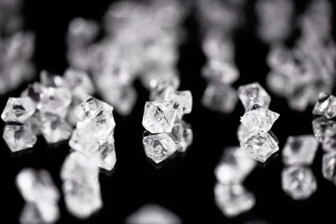 Small crystals Stock Photos