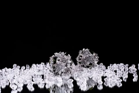 Small crystals Foto stock