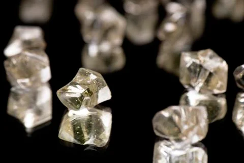 Small crystals Stock Photos