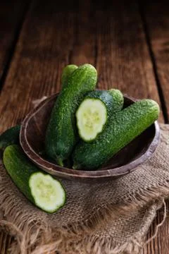 Small Cucumbers Stock Photos