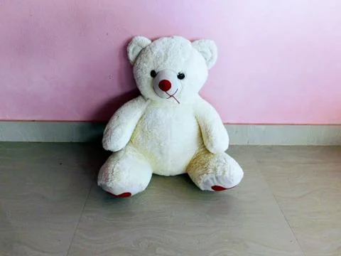 Small Cute Teddy bear Foto stock