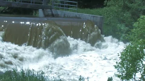 Small Dam Stock-Footage 11189750