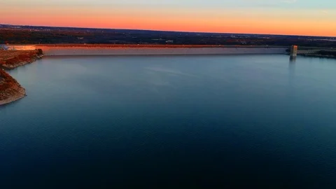 Small Dam Stock Footage 102620645