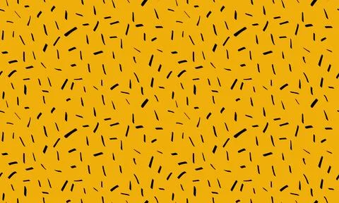 Small dash background. Seamless vector pattern. Hand drawn noise texture on y イラスト素材