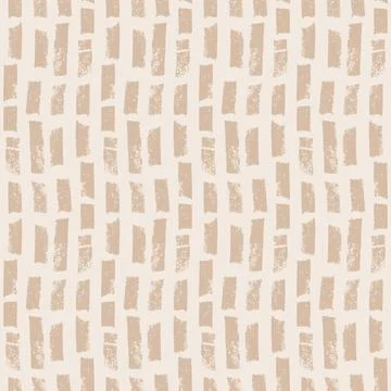 Small dash nude beige seamless pattern. Surface pattern design organic geometric Illustrazione stock