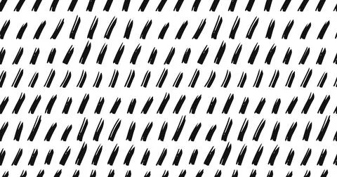 Small dash seamless pattern Dotted lines texture. Black and イラスト素材