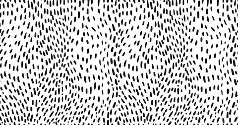 Small dash seamless pattern Dotted lines texture. Black and イラスト素材