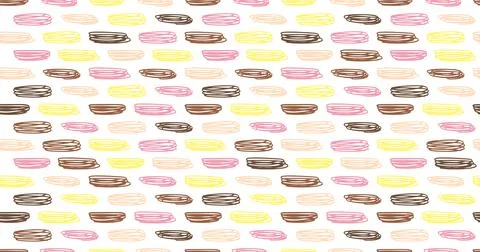 Small dash seamless pattern Dotted lines texture. Candi Stock Illustration