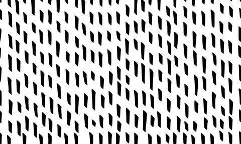 Small dash seamless pattern. Hand drawn noise texture Illustrazione stock