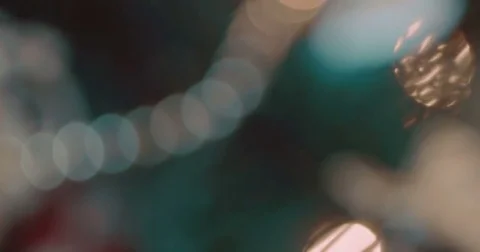 Small decorative pin on Christmas tree Stock Footage 81806526