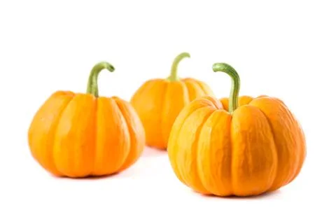 Small decorative pumpkins Stock-Fotos