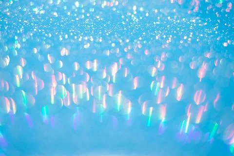 Small, defocused light points forming bokeh effect on gradient background, .. 스톡 사진