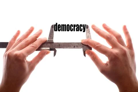 Small democracy concept Stock Photos