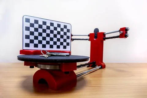 Small desktop 3d scanner Stock Photos