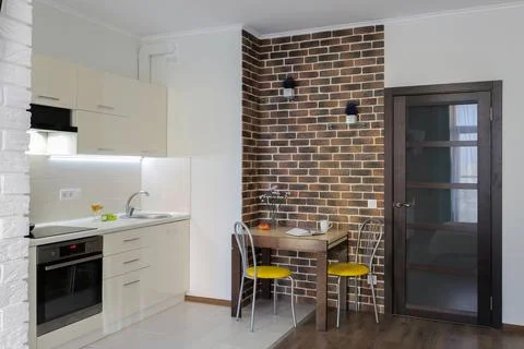 Small dining table and two chairs in the kitchen Photos