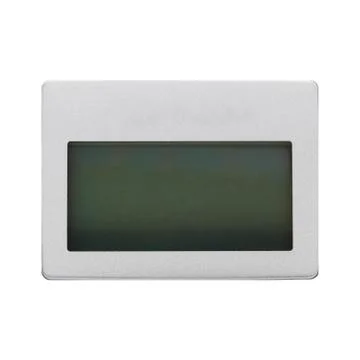 Small display isolated on white background Stock Photos