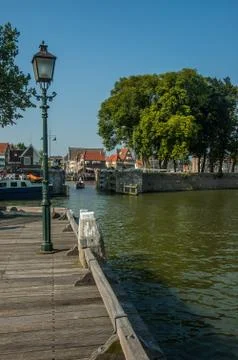 Small dock with boats in Hoom Stock Photos
