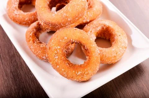 Small donuts Stock Photos